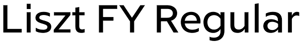 Liszt FY Regular Font