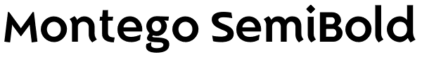 Montego SemiBold Font