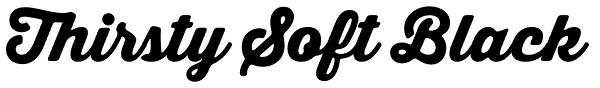 Thirsty Soft Black Font