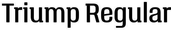 Triump Regular Font