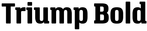 Triump Bold Font