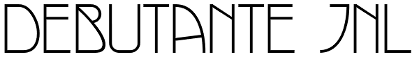 Debutante JNL Font