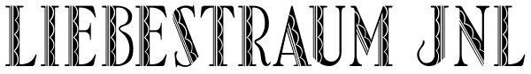 Liebestraum JNL Font