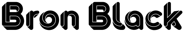 Bron Black Font