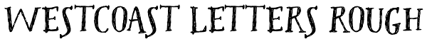 Westcoast Letters Rough Font