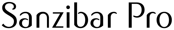 Sanzibar Pro Font