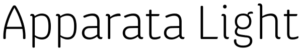 Apparata Light Font