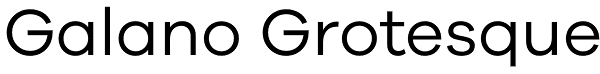 Galano Grotesque Font