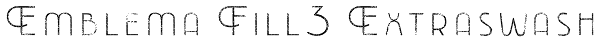 Emblema Fill3 Extraswash Font