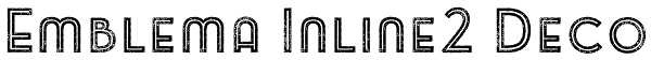 Emblema Inline2 Deco Font
