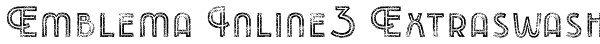 Emblema Inline3 Extraswash Font