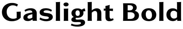Gaslight Bold Font