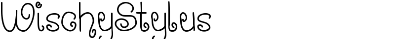 WischyStylus Font