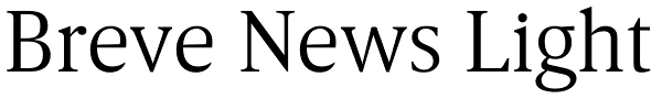 Breve News Light Font