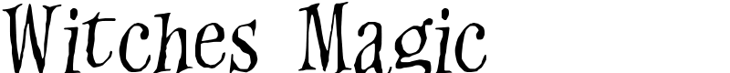 Witches Magic Font