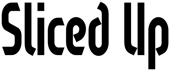 Sliced Up Font