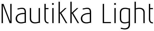 Nautikka Light Font