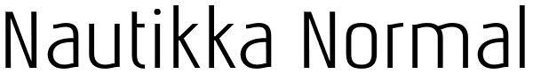 Nautikka Normal Font