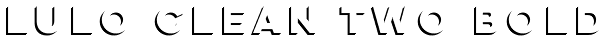 Lulo Clean Two Bold Font