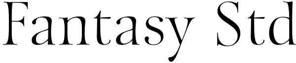 Fantasy Std Font