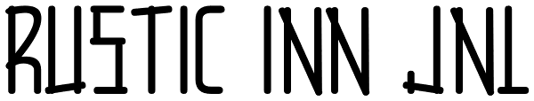 Rustic Inn JNL Font