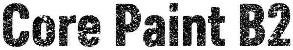 Core Paint B2 Font