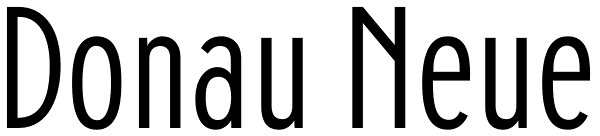 Donau Neue Font