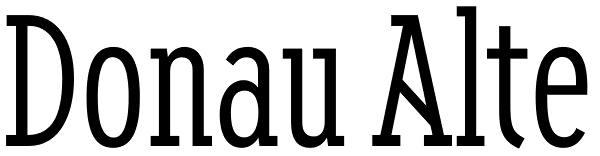 Donau Alte Font