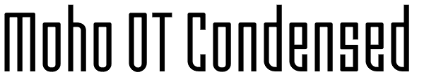 Moho OT Condensed Font