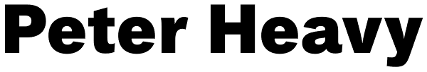 Peter Heavy Font