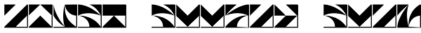 Moskau Pattern Matrix Font