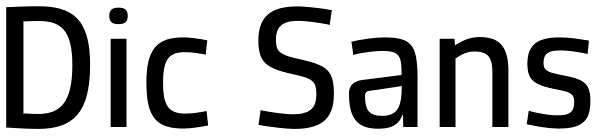 Dic Sans Font