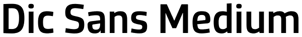 Dic Sans Medium Font