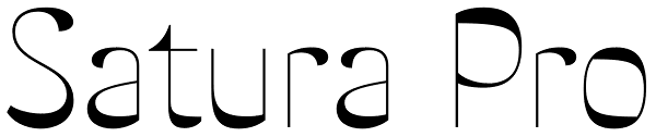 Satura Pro Font