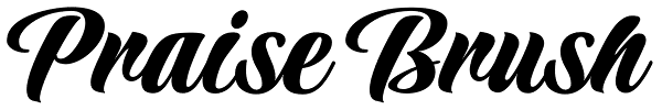 Praise Brush Font