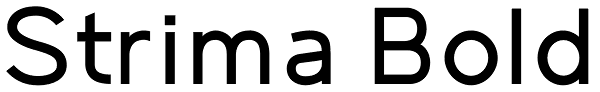 Strima Bold Font