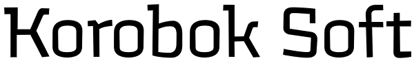 Korobok Soft Font