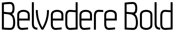 Belvedere Bold Font