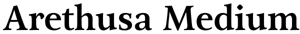 Arethusa Medium Font