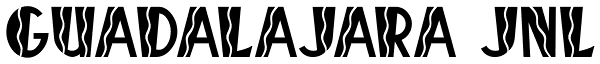 Guadalajara JNL Font