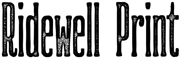 Ridewell Print Font