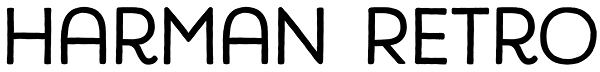 Harman Retro Font