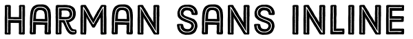 Harman Sans Inline Font