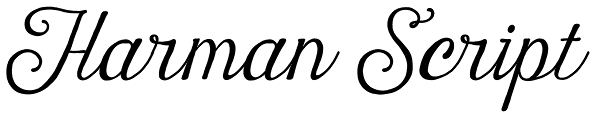 Harman Script Font