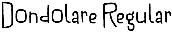 Dondolare Regular Font