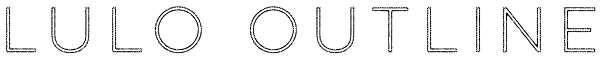 Lulo Outline Font