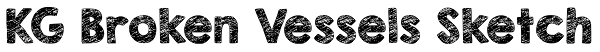 KG Broken Vessels Sketch Font