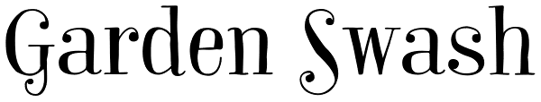 Garden Swash Font