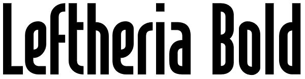 Leftheria Bold Font