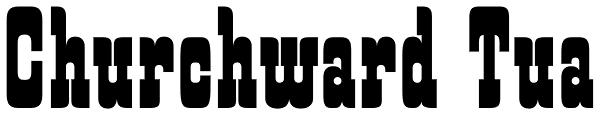 Churchward Tua Font